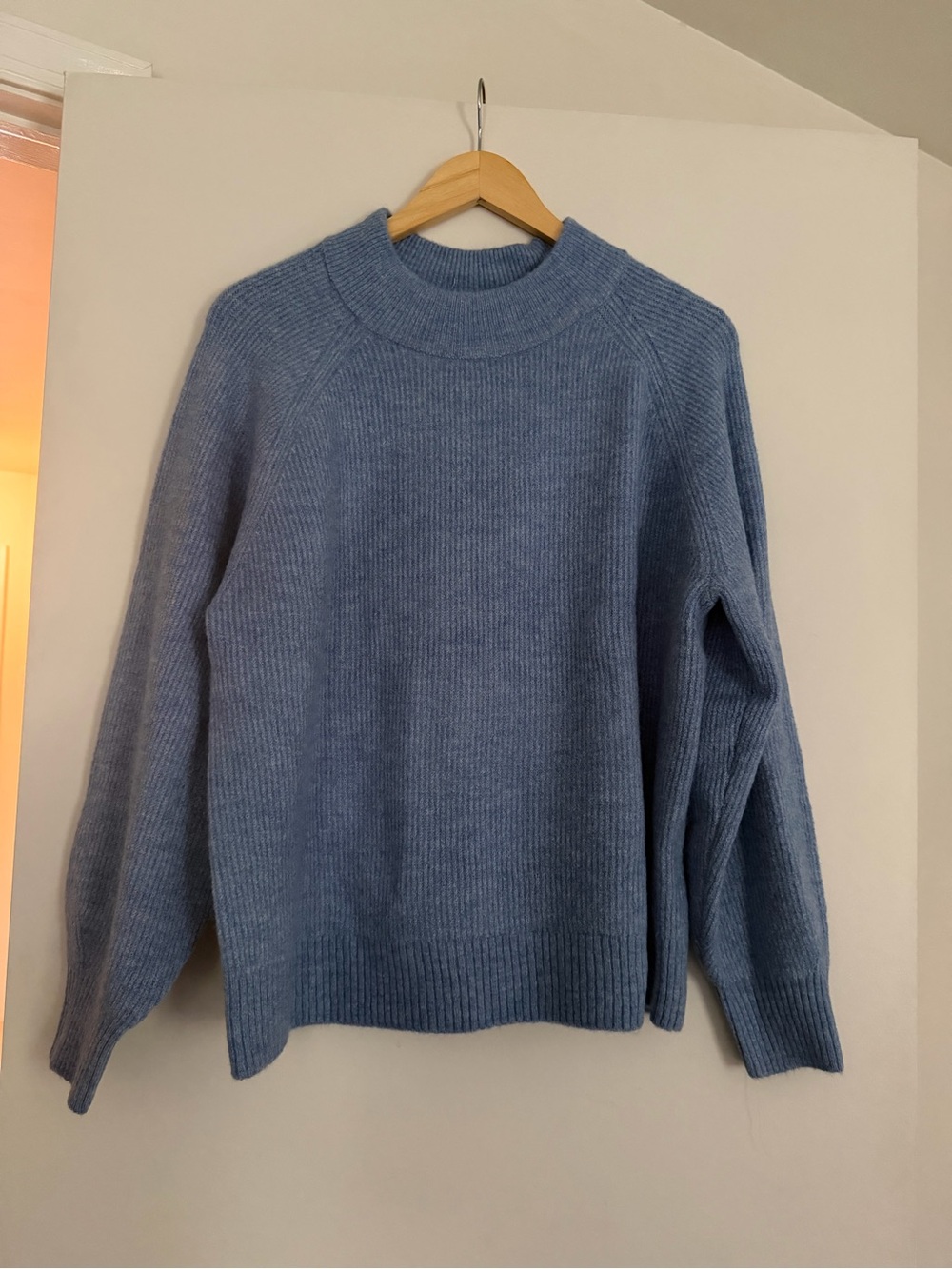 GAP Women’s Crewneck Sweater - Steel Blue